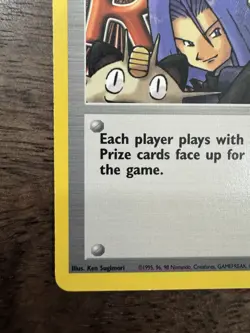 Here Comes Team Rocket! 71/82 - MP Non-Holo Rare Trainer Pokemon WOTC - Image 5