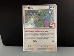 Ditto 132/165 Pokemon 151 Master Set Play! Stamp Series 6 Galaxy Holo - Image 1