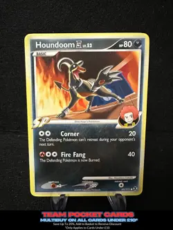 Houndoom 65/111, Rising Rivals, Pokemon, MP - Image 1