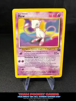 Mew Promo 8, Black Star Promo, Pokemon, MP - Image 1