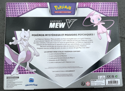 COFFRET CARTE POKEMON NEUF SCELLE MEW EX 260 PV 4 BOOSTERS - Image 2