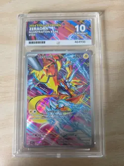 Pokemon Zeraora 151/142 Stellar Crown Ace 10 Gem Mint - Image 1