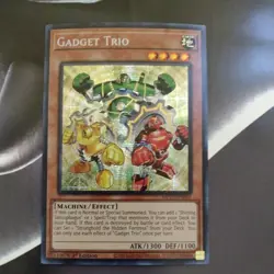 Yu-Gi-Oh TCG-MP25/Gadget Trio EN061 Prismatic Secret Rare - Image 1