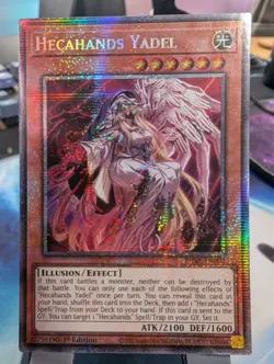 YuGiOh! Hecahands Yadel PHRE-EN002 Starlight Rare 1st Ed - Image 1