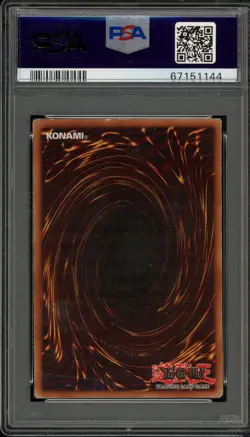 Yu-Gi-Oh! Dark Magician Starter Deck Yugi 1st Edition Ultra Rare SDY-006 PSA 1 - Image 2