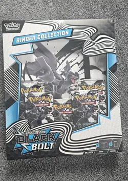 Pokemon TCG: Black Bolt Binder Collection | Brand New & Sealed - Image 1