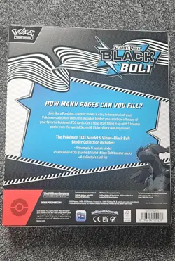 Pokemon TCG: Black Bolt Binder Collection | Brand New & Sealed - Image 2