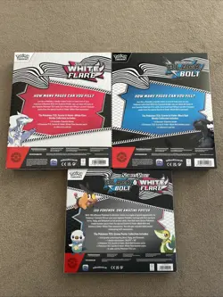 Pokemon TCG Black Bolt & White Flare Binder Collection + Poster Collection NEW - Image 2