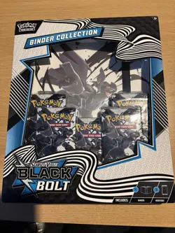 Pokemon TCG - Black Bolt Binder Collection - Brand New & Sealed Card Game - Image 3