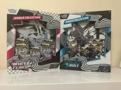 Pokemon TCG: Scarlet & Violet | Black Bolt White Flare Binder Collection Bundle - Image 1