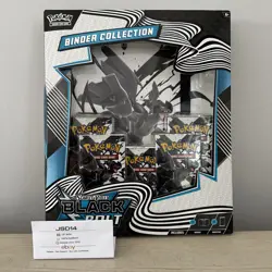 Pokemon TCG Scarlet & Violet Black Bolt - Binder Collection Box - NEW & SEALED - Image 1