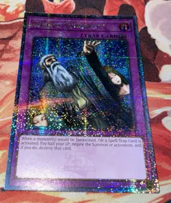 Yugioh Solemn Judgment RA02-EN075 Quarter Century Secret Rare NM - Image 1