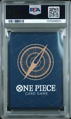 2025 ONE PIECE OP12-LEGACY OF THE MASTER ALTERNATE ART #008 SHANKS PSA 10 - Image 2
