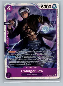 Ultra Deck: The Three Captains #ST10-010 Trafalgar Law (010) - Image 1