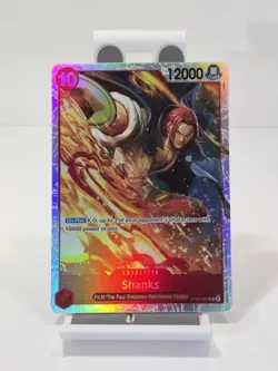 Shanks OP06-007 - One Piece TCG - SR NM English Near-Mint Super Rare Foil - Image 1
