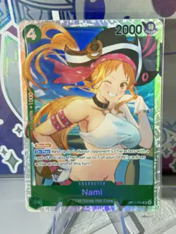 OP14-031 Nami SR One Piece OP14 The Azure Sea’s Seven English Near Mint #A3 - Image 1