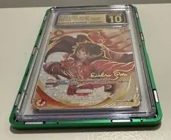 2023 One Piece Monkey D. Luffy 1st Ann Oda Signature CGC10 Pristine JPN - Image 3