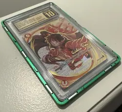 2023 One Piece Monkey D. Luffy 1st Ann Oda Signature CGC10 Pristine JPN - Image 4