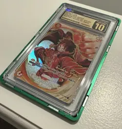 2023 One Piece Monkey D. Luffy 1st Ann Oda Signature CGC10 Pristine JPN - Image 5