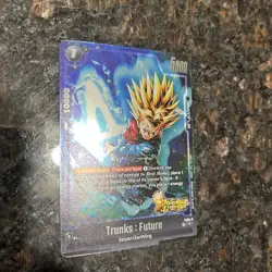 Trunks FS09-11 Foil DB Legends Stamp Dragon Ball Super Card Game | NM - Image 3