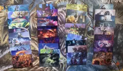 81 Kamigawa Neon Dynasty NEO Art Series Card Complete Full set NOT signed - Image 1