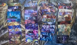 81 Kamigawa Neon Dynasty NEO Art Series Card Complete Full set NOT signed - Image 2