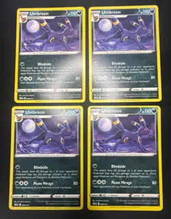 Umbreon 009/015 x4 | McDonalds Promo | Pokemon Card - Image 1