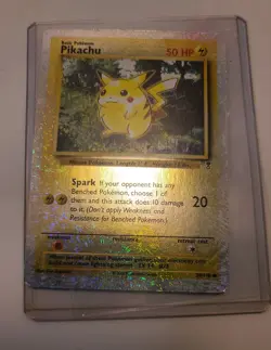 Pikachu 86/110 Legendary Collection Reverse Holo Rare Pokemon Card LP - Image 3