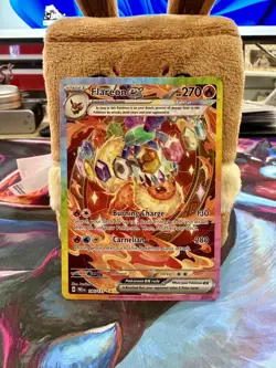 Pokemon TCG Flareon EX Prismatic Evolutions Card 146/131 SIR - JUST PULLED - Image 1