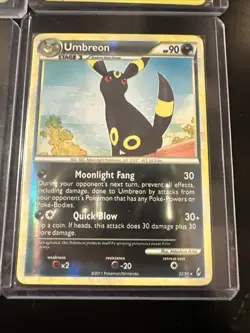 Umbreon 6 card Pokemon TCG Lot - Theme Deck, HGSS, Masterball etc. - Image 5