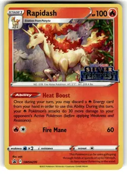 Rapidash - (Prerelease) Promo Holo SWSH: Sword & Shield Promo Cards SWSH270 NM - Image 1