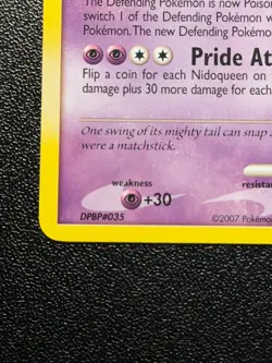 Nidoking 34/132 DPBP Promo Rare Pokemon Card - Image 5