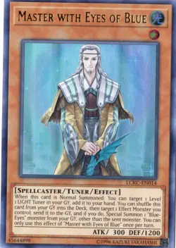 Yu-Gi-Oh! Master with Eyes of Blue Unlimited LCKC-EN014 Ultra Rare NM/LP x1 - Image 1