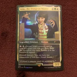 Mike The Dungeon Master Secret Lair Drop Foil 346 NM+ MTG Magic Card - Image 1
