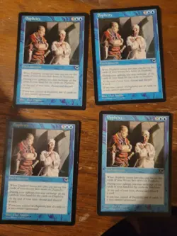4x Duplicity Tempest M Magic The Gathering MTG Card Vintage Rare Blue Playset - Image 1