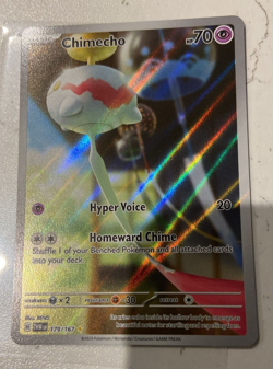Pokemon Card TCG, Chimecho , Twilight Masquerade Illustration Rare #179/167 - Image 1