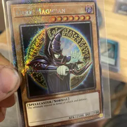 Dark Magician 9th Art 1st Edition Platinum Secret Rare RA04-EN106 Near Mint Card - Image 1