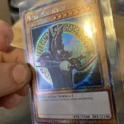 Dark Magician 9th Art 1st Edition Platinum Secret Rare RA04-EN106 Near Mint Card - Image 2