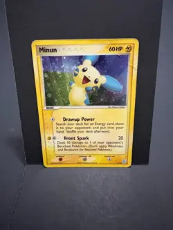 Pokemon TCG 2006 EX Trainer Kit 2 Plusle & Minun Card -- Minun 6/12 Holo Foil HP - Image 1