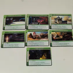 Chaotic TCG Card Lot 7 Location Uncommon Mixed Sets - Image 1