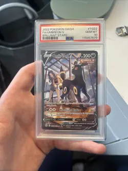 Umbreon V TG22/TG30 Pokemon Card - Brilliant Stars Trainer Gallery - PSA 10 - Image 1