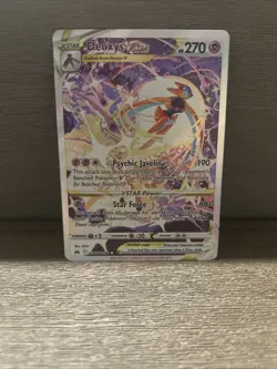 Deoxys VSTAR Crown Zenith: Galarian Gallery Ultra Rare Card GG46/GG70 NM - Image 1