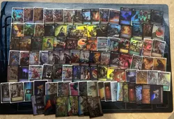 Sorcery Contested Realm Foil Card Collection Lot 98 Cards NM READ - Image 1