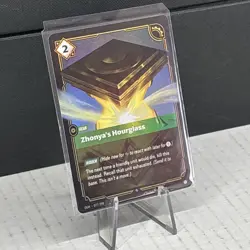 ZHONYA'S HOURGLASS OGN 077/298 NM Rare Riftbound Origins FOIL NEW Beautiful Card - Image 2