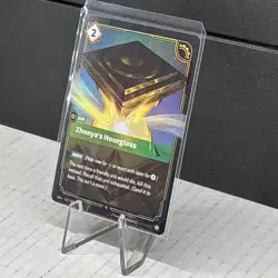 ZHONYA'S HOURGLASS OGN 077/298 NM Rare Riftbound Origins FOIL NEW Beautiful Card - Image 3