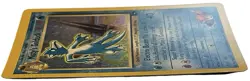 Misty’s Golduck 12/132 Holo Gym Challenge Pokemon Card WOTC - Image 3