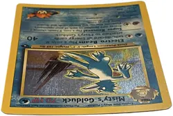 Misty’s Golduck 12/132 Holo Gym Challenge Pokemon Card WOTC - Image 4