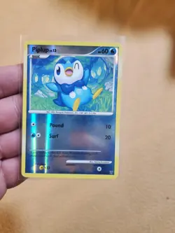 LP Pokemon Card - Piplup Supreme Victors 121/147 Common Reverse Holo - Image 1
