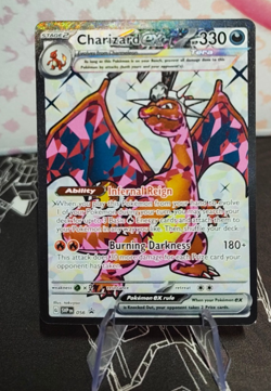 Charizard ex SVP 056 Pokemon Scarlet Violet Promo Full Art Card NM - Image 1