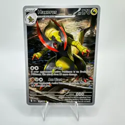 Pokemon Haxorus 147/086 Black Bolt Illustration Rare IR Holo TCG Card - Image 1